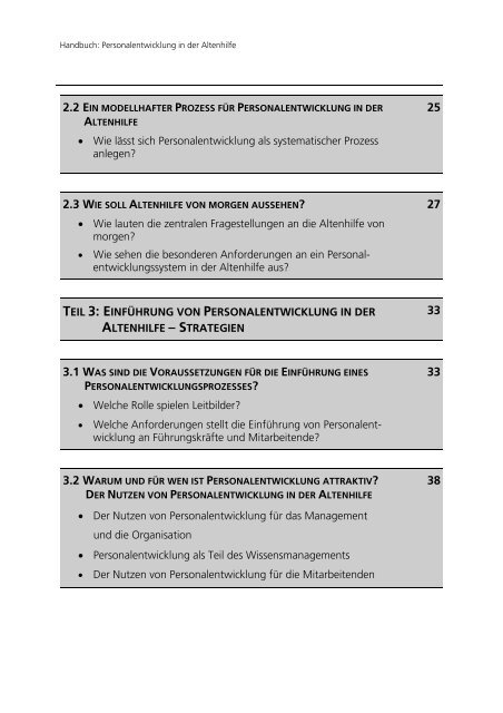 Einführung von Personalentwicklung in der ... - Equal Altenhilfe