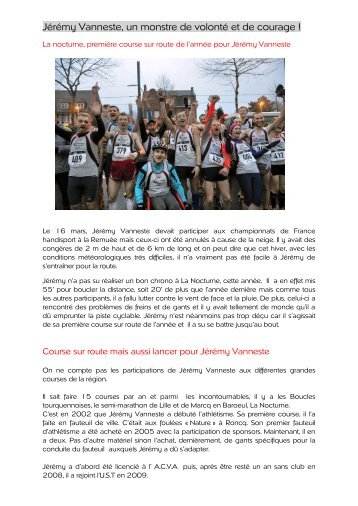 Portrait de Jeremy Vanneste - Site officiel du Lille Métropole ...