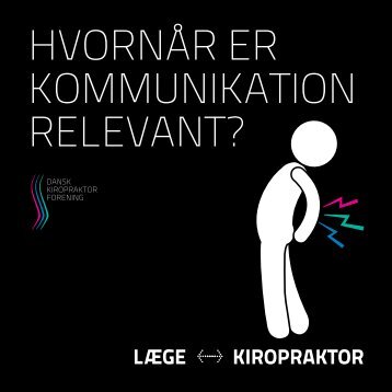 hvornÃ¥r er kommunikation relevant? - Dansk Kiropraktor Forening