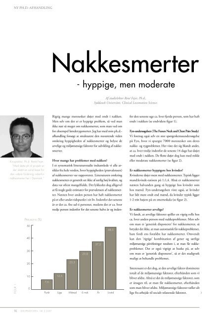 kiropraktoren nr. 3 2007 - Dansk Kiropraktor Forening