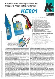 Download Datenblatt - Kurth Electronic GmbH