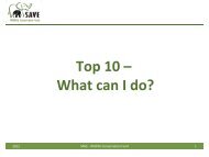 Top 10 â What can I do? - SAVE Wildlife Conservation Fund