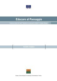 Educare al Paesaggio a cura di Benedetta Castiglioni - CittÃ  Invisibili