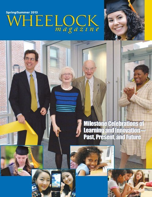 Spring 2013 edition - Wheelock College