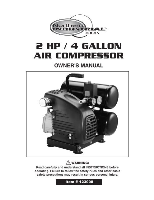 compressor 4 gallon