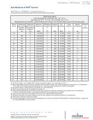 APX Burner Specs & Installation Manual - Wilson Mohr