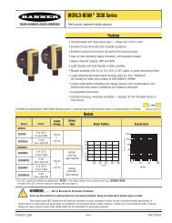 WORLD-BEAM QS30 Series - Adcon Engineering Co