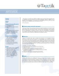 Case Study: Artemide - Tagetik