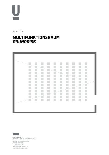 multifunktionsraum Grundriss - Dortmunder U