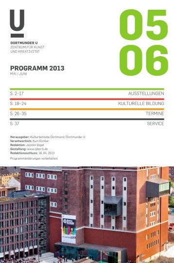 programm 2013 - Dortmunder U