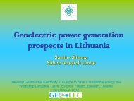 Lithuania - Geoelec