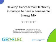 Project Presentation - Geoelec