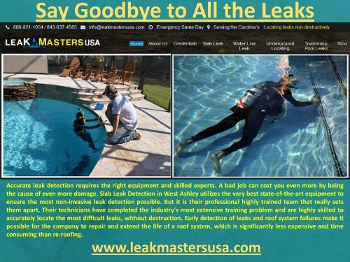 Say Goodbye to All the Leaks