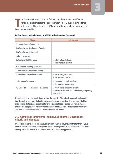 Inclusive Education Framework - National Council for Special ...