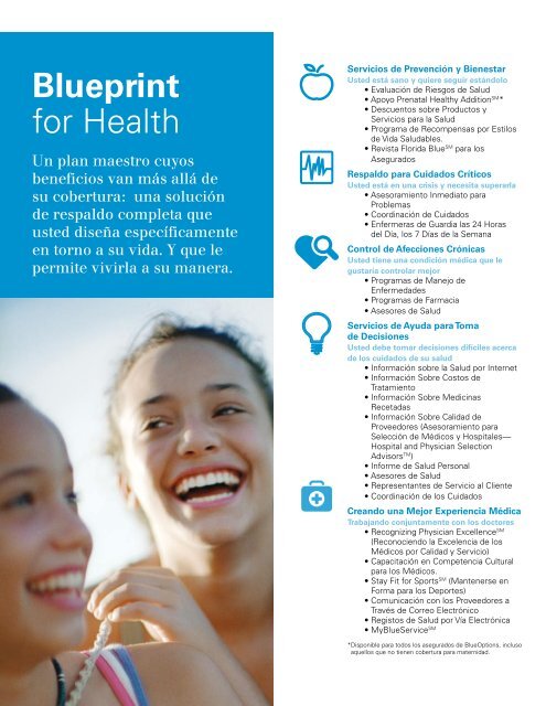 Blueprint for HealthÂ® - Blue Cross and Blue Shield of Florida