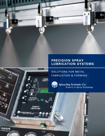 precision spray lubrication systems - Spraying Systems Co.