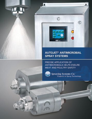 autojetÂ® antimicrobial spray systems - Spraying Systems Co.