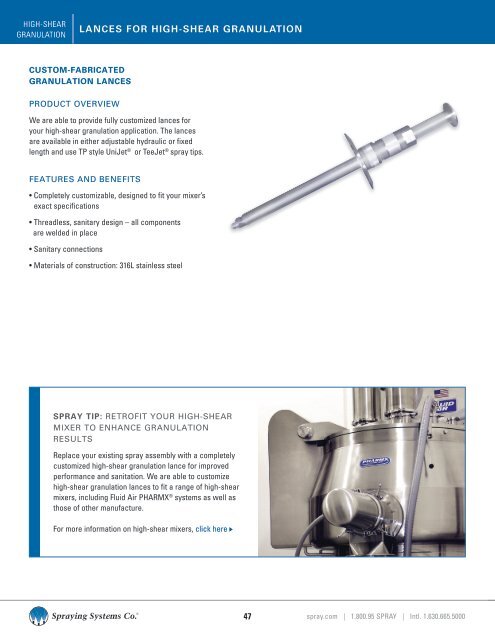 to download the complete catalog. - Spraying Systems Co.