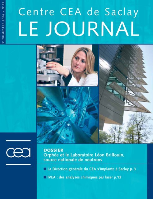 Le Journal - CEA Saclay