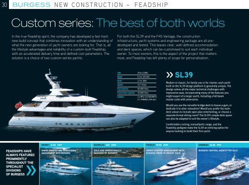 Burgess Newsletter Spring / Summer 2008 - Burgess Yachts