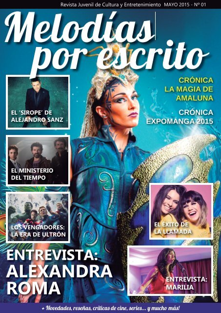 Melodías por escrito MAYO 2015 Nº 01 Melodías por escrito MAYO 2015 Nº 01