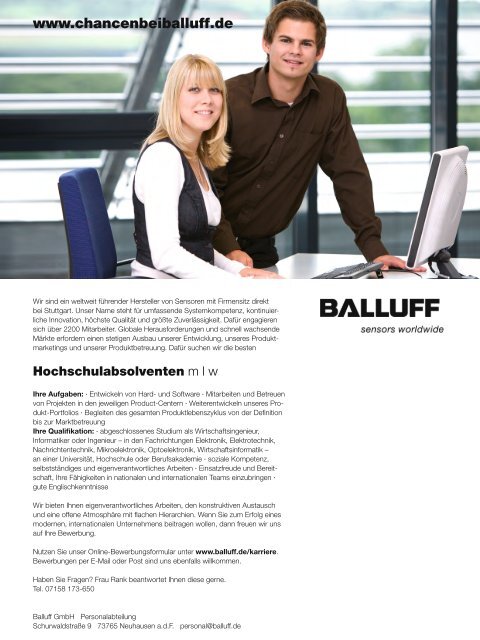 pe press - Hochschule Furtwangen