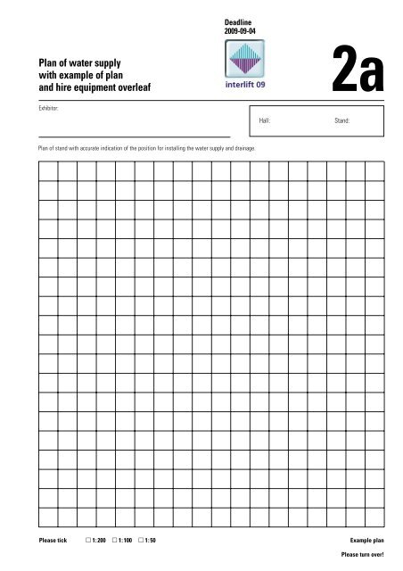 Deadlines Orderforms Technical guidelines Assembly and - Interlift