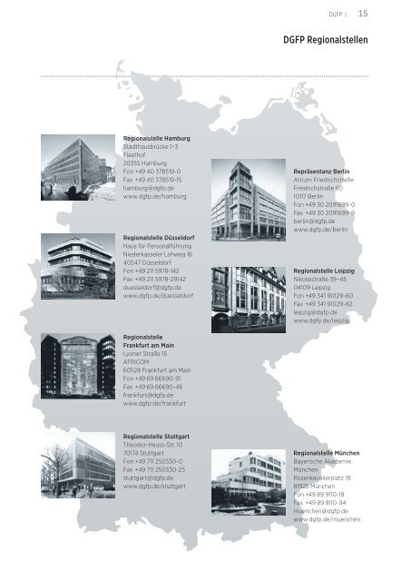 Akademie für Personalführung Jahresprogramm 2012