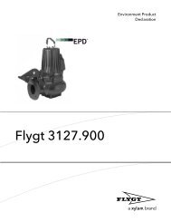 Flygt 3127.900 - The International EPDÂ® System