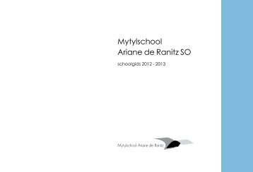 Schoolgids SO - Mytylschool Ariane de Ranitz