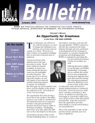 An Opportunity for Greatness - BOMA SF