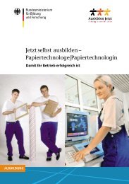 Papiertechnologe/Papiertechnologin - Papierzentrum Gernsbach