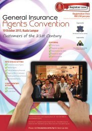 Agents Convention - The Malaysian Insurance Institute