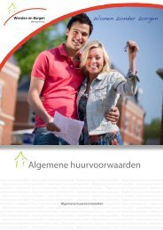 Algemene huurvoorwaarden - Wierden en Borgen