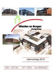 Jaarrekening 2012 - Wierden en Borgen