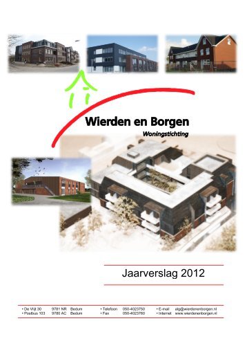 Jaarrekening 2012 - Wierden en Borgen
