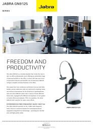 Jabra GN9125 Spec Sheet (PDF)