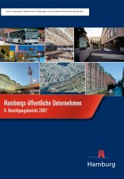 Unternehmensaufgaben - FHH Beteiligungsbericht - Hamburg