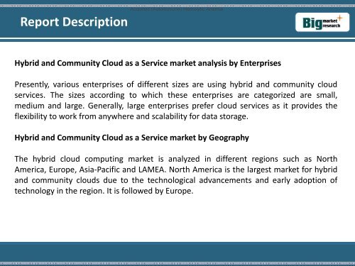 Global Hybrid and Community Cloud as a Service Market 2013-2020