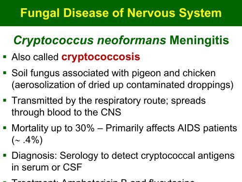 Microbial Diseases of the Nervous System