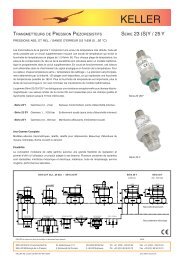 SERIE 23 (S)Y / 25 Y - Keller AG