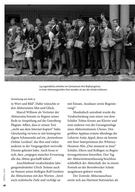 Jahrbuch 2012 - FÃ¶rderverein des Canisianum - Gymnasium ...