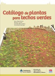 Catalogo de plantas para techos verdes - INTA