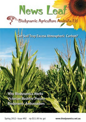 #92 News Leaf_News Leaf - Biodynamic Agriculture Australia