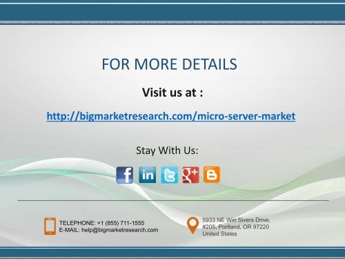 Key benefits of Global MicroServer Market Size, Share, 2013-2020