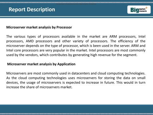 Key benefits of Global MicroServer Market Size, Share, 2013-2020