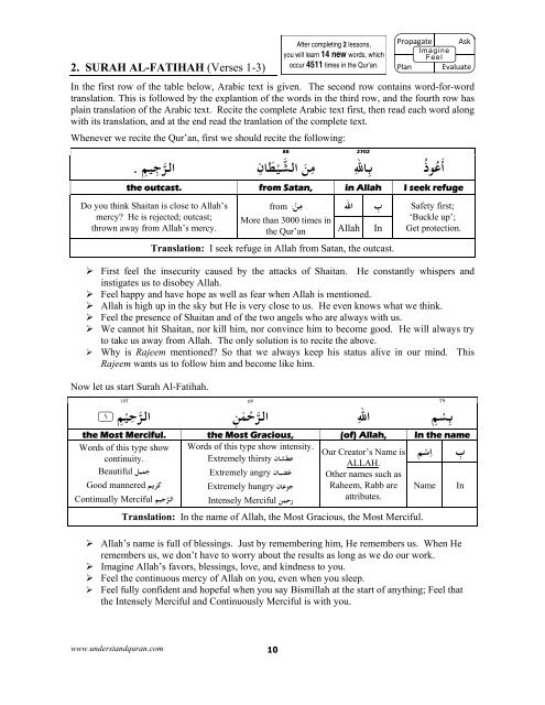 en understand quran