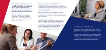 Algemene informatie folder het Juridisch Loket