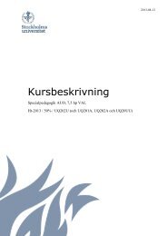 Kursbeskrivning till UQ202U, ht-13, 130821 - Specialpedagogiska ...