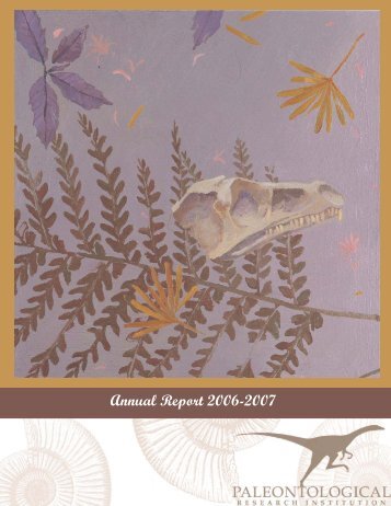 Annual Report 2006-2007 - Museum of the Earth